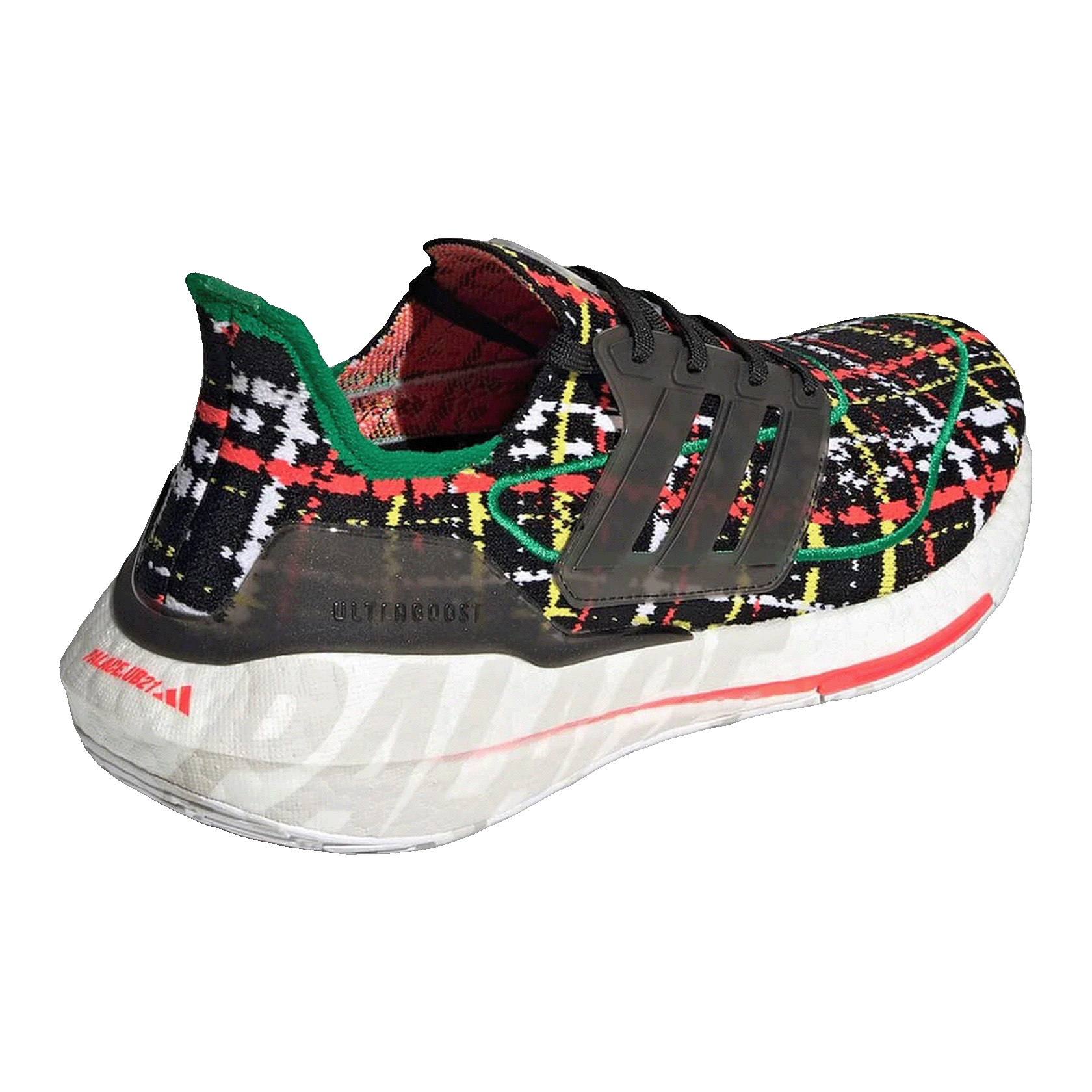 adidas Ultra Boost 21 Palace Black Multicolor Back GY5555