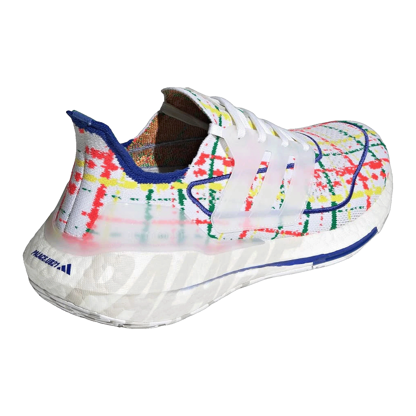 adidas Ultra Boost 21 Palace White Multicolor Back GY5556