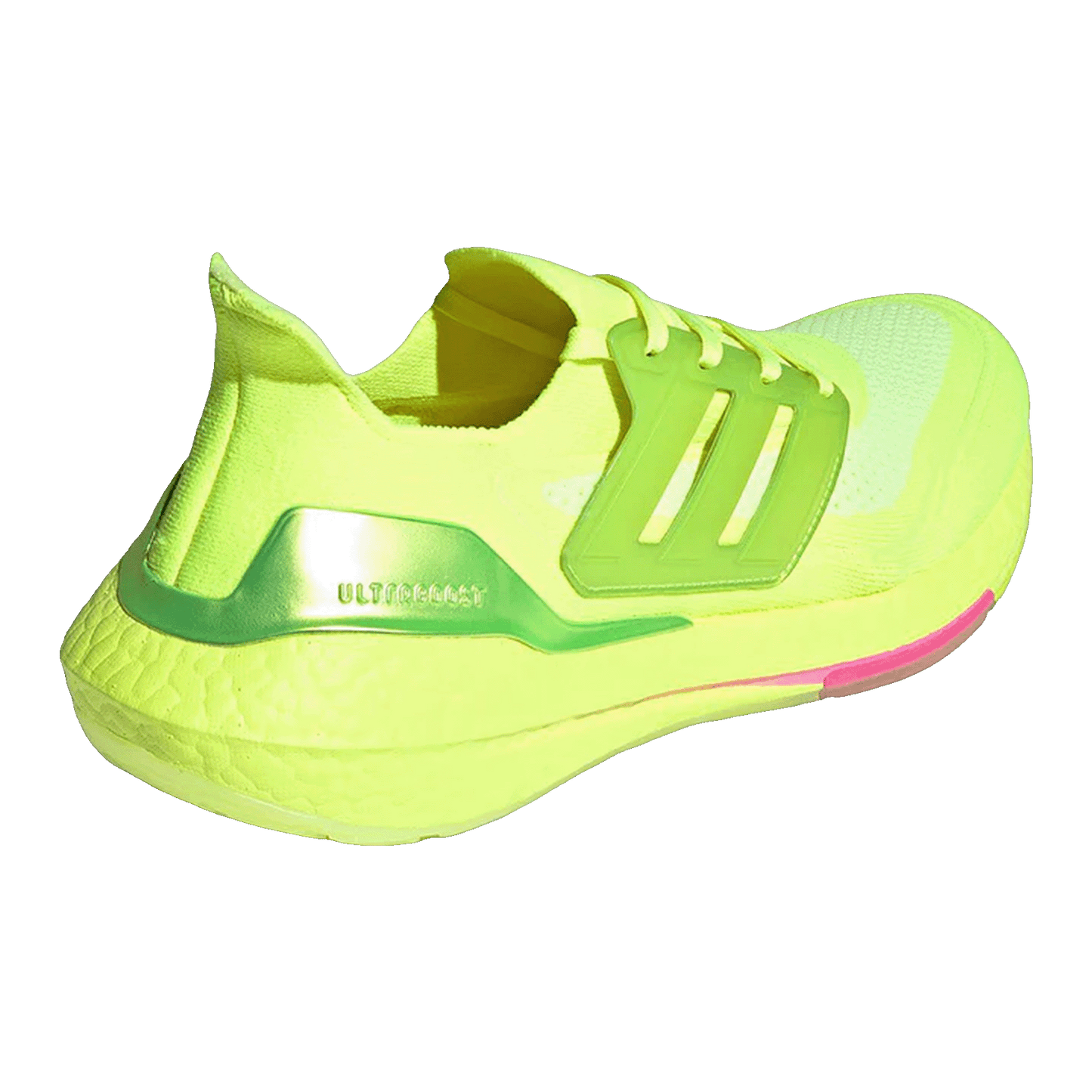 adidas Ultra Boost 21 Solar Yellow Back FY0848