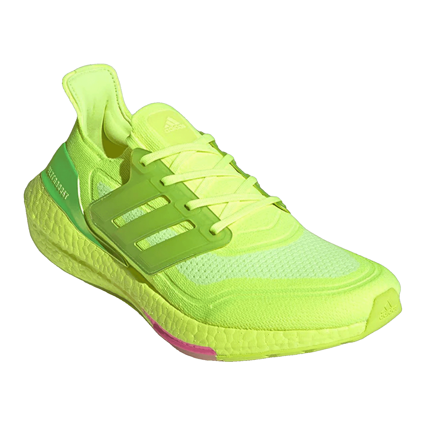 adidas Ultra Boost 21 Solar Yellow Side FY0848