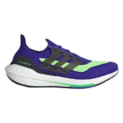 adidas Ultra Boost 21 Sonic Ink Screaming Green S23873