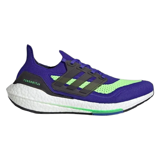 adidas Ultra Boost 21 Sonic Ink Screaming Green S23873