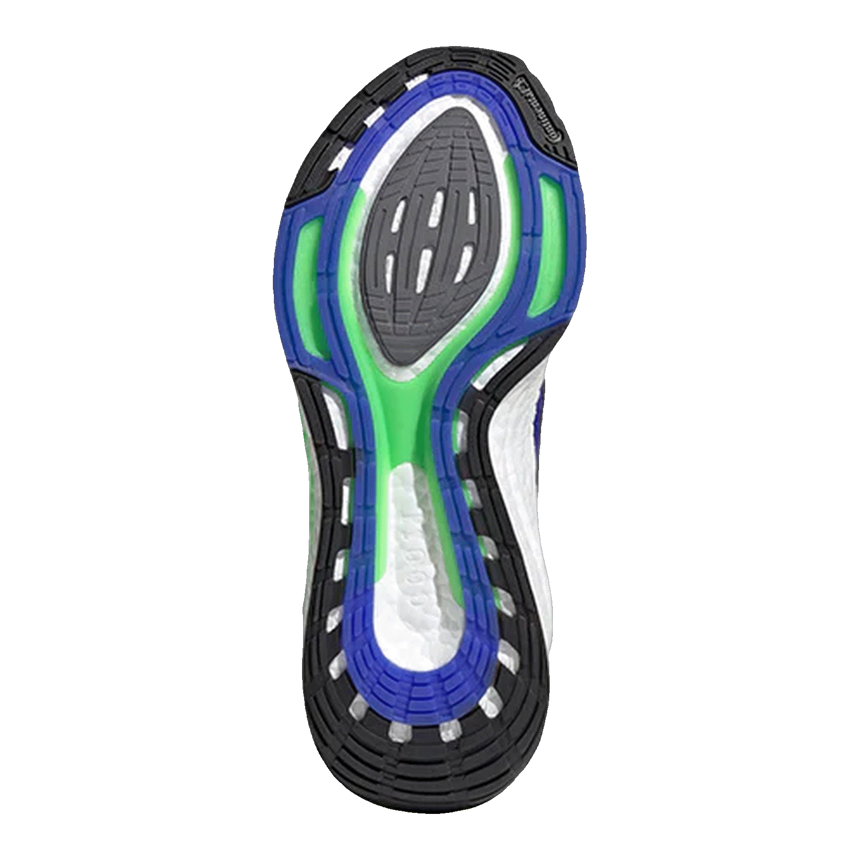 adidas Ultra Boost 21 Sonic Ink Screaming Green Sohle S23873