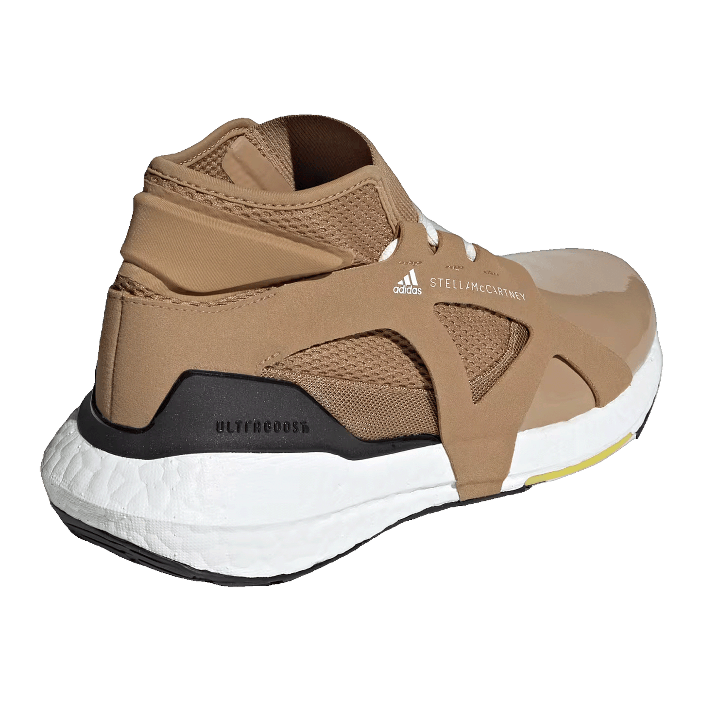 adidas Ultra Boost 21 Stella McCartney Brown White Vapour (W) Back HQ5963