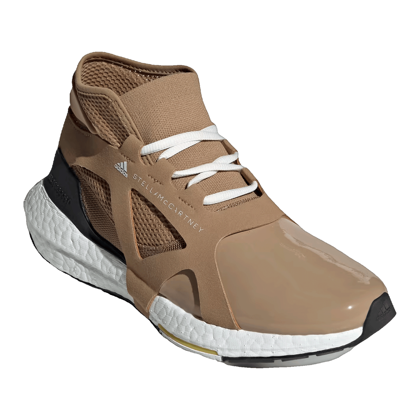 adidas Ultra Boost 21 Stella McCartney Brown White Vapour (W) Side HQ5963