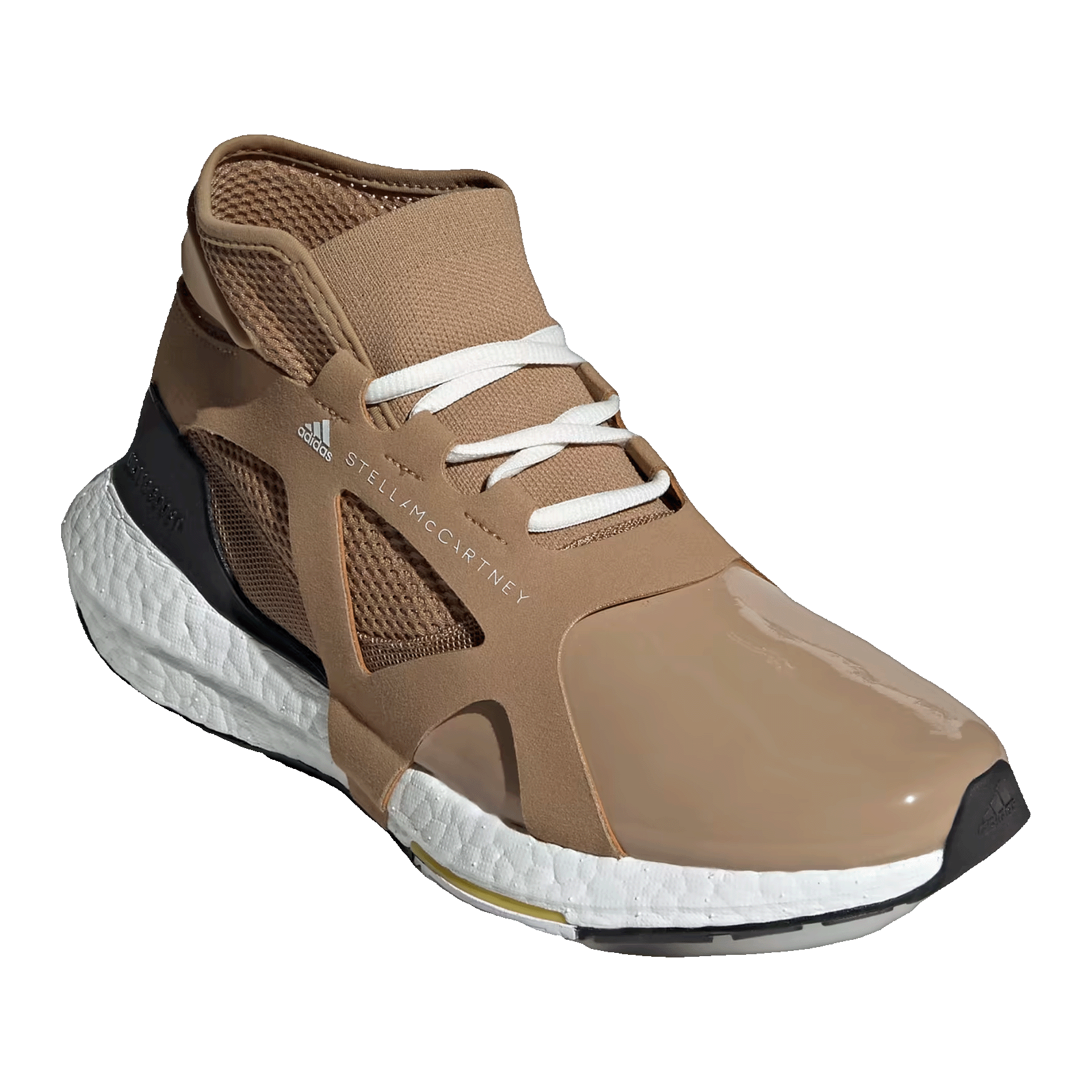 adidas Ultra Boost 21 Stella McCartney Brown White Vapour (W) Side HQ5963