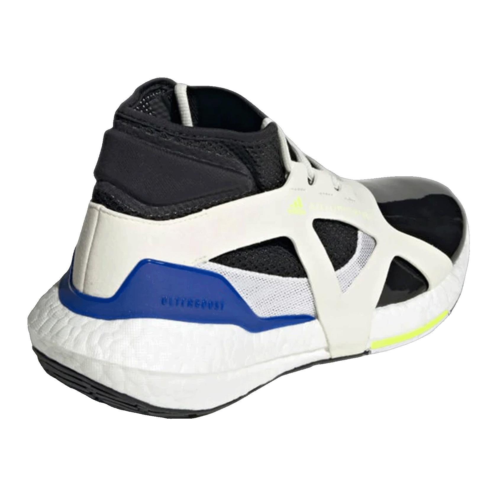 adidas Ultra Boost 21 Stella McCartney White Core Black Bold Blue (W) Back GX8164