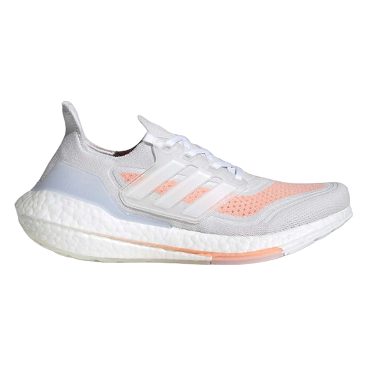 adidas Ultra Boost 21 White Glow Pink (W) FY0396