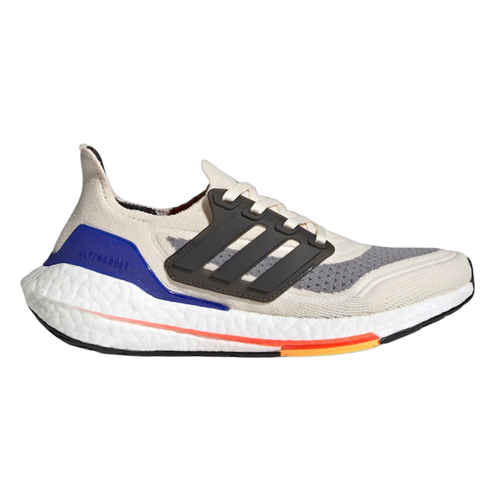 adidas Ultra Boost 21 Wonder White Carbon Solar Red (GS) GX2558