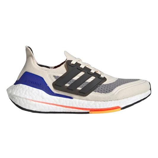 adidas Ultra Boost 21 Wonder White Carbon Solar Red (GS) GX2558
