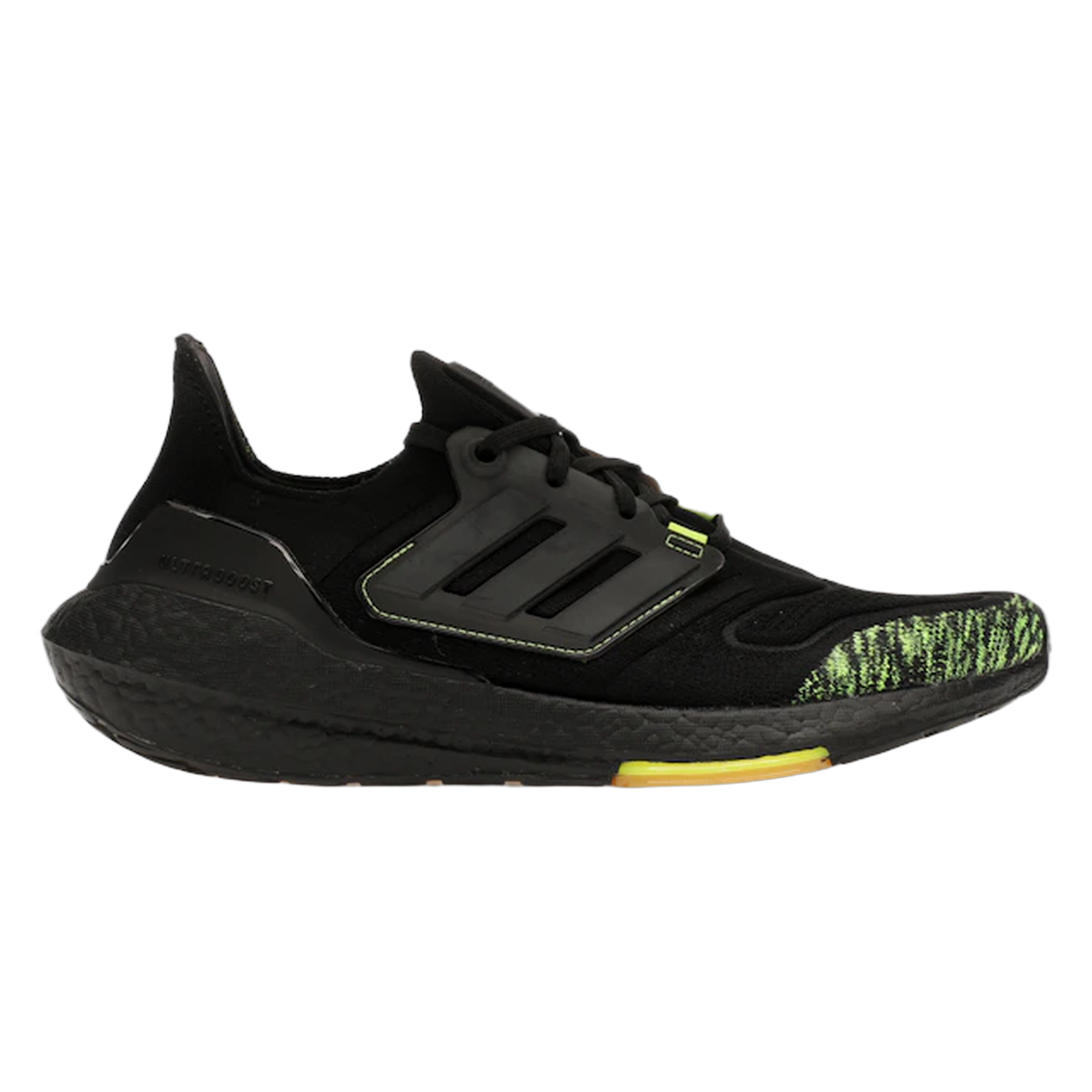adidas Ultra Boost 22 Black Solar Yellow GX5915