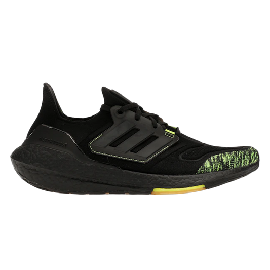 adidas Ultra Boost 22 Black Solar Yellow GX5915