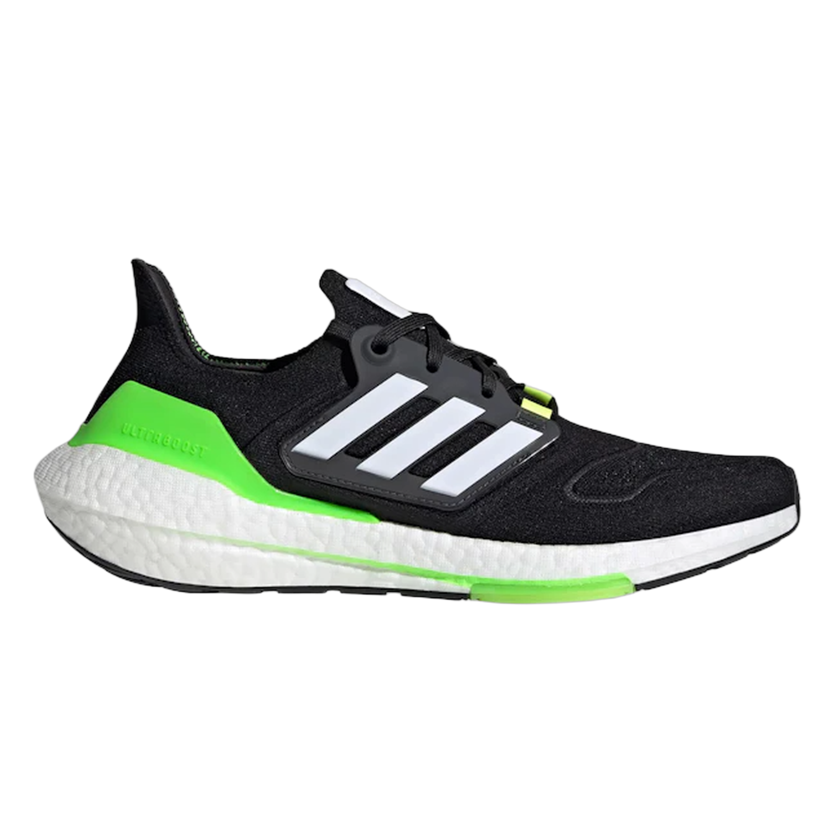 adidas Ultra Boost 22 Core Black Solar Green GX6640