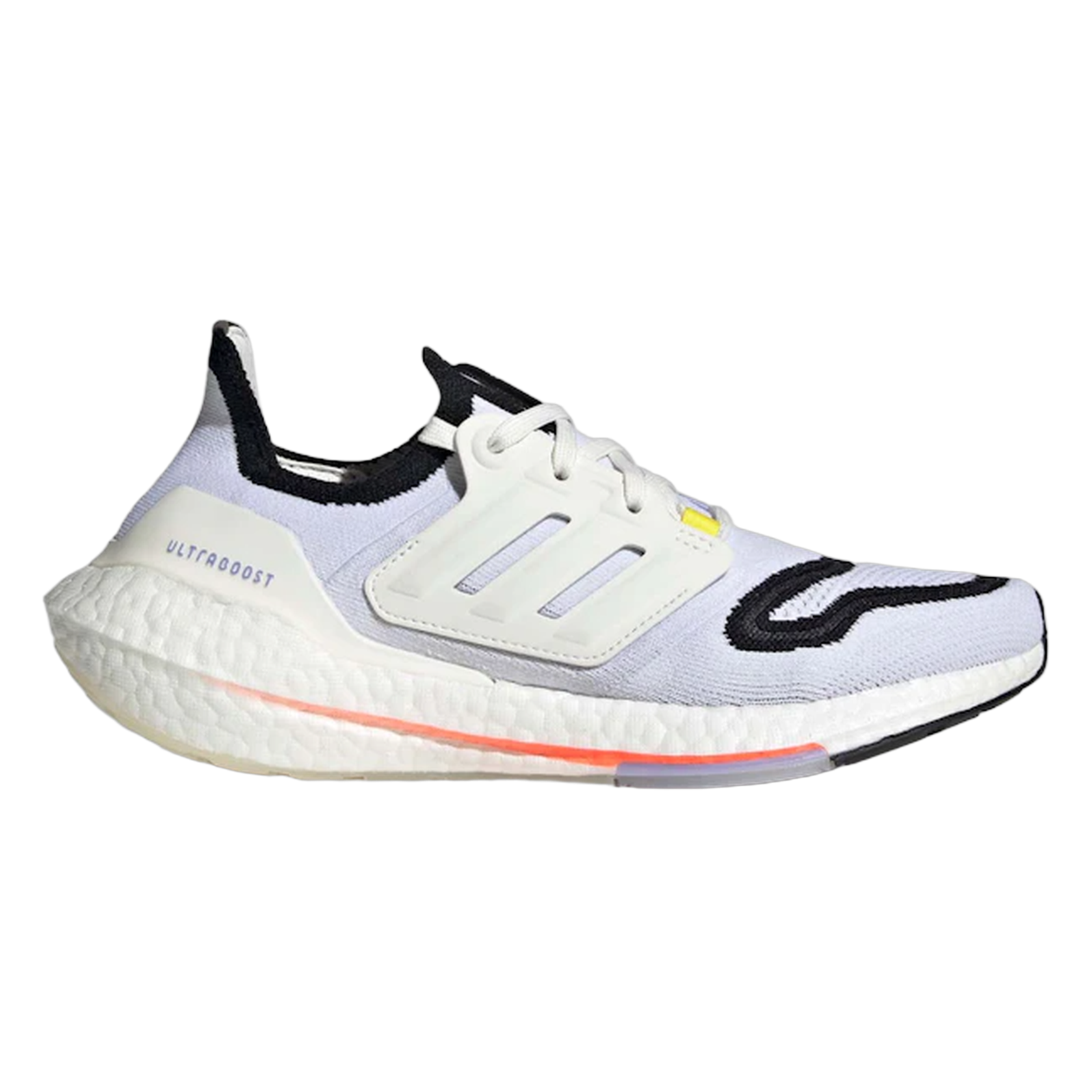 adidas Ultra Boost 22 White Black Solar Red (W) GX8017