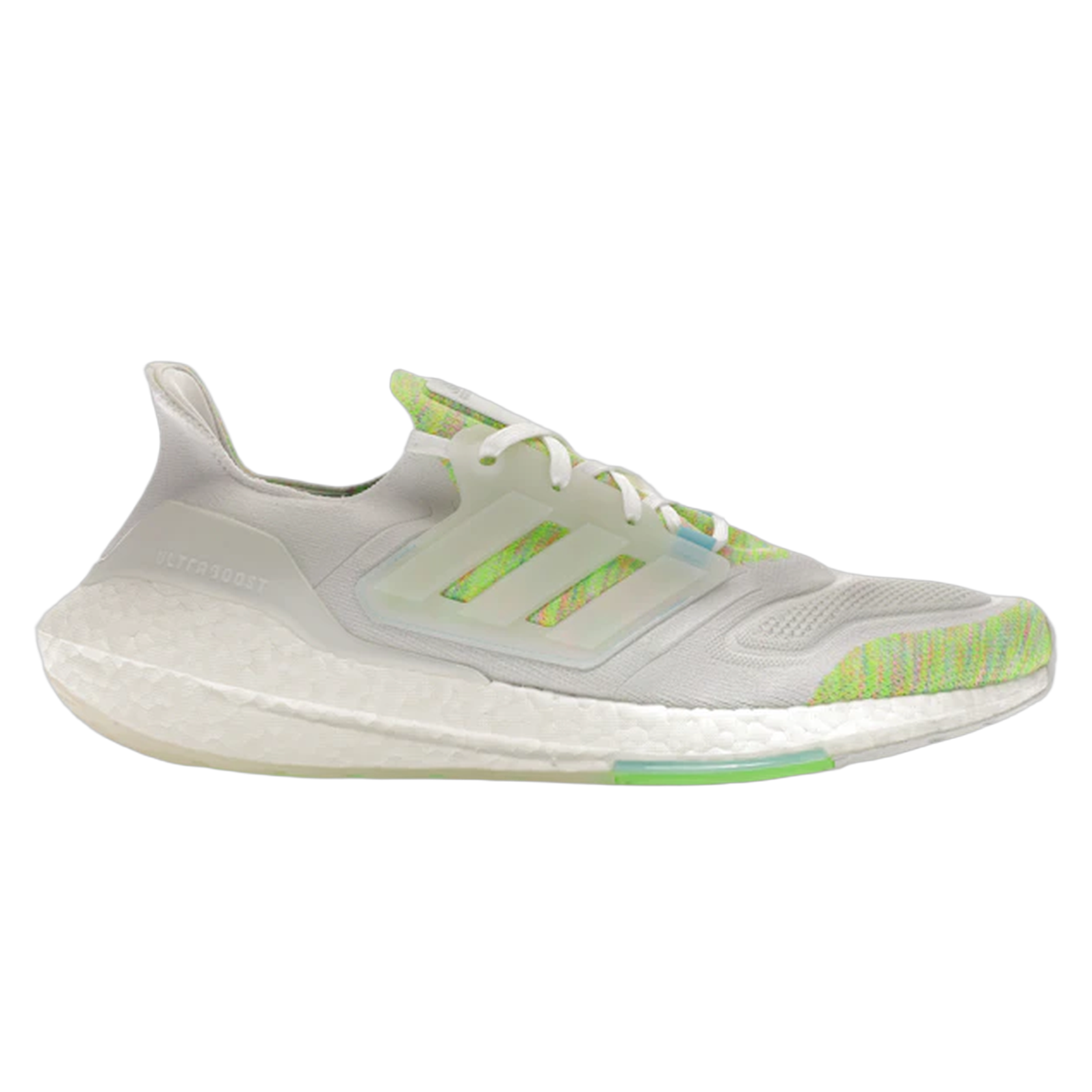 adidas Ultra Boost 22 White Bliss Blue Solar Green GX5913