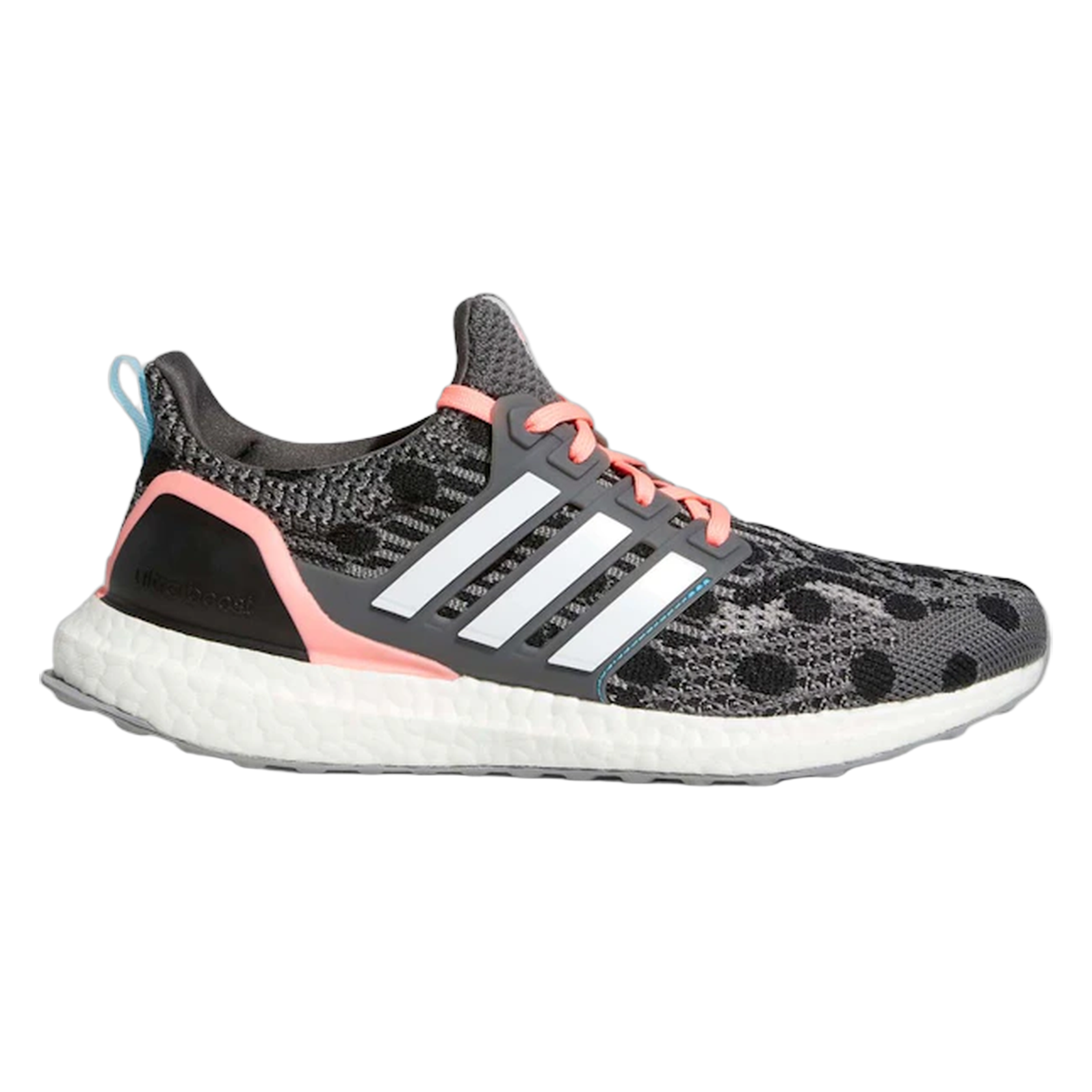 adidas Ultra Boost 5.0 DNA Grey Acid Red Polka Dot (W) GZ0399