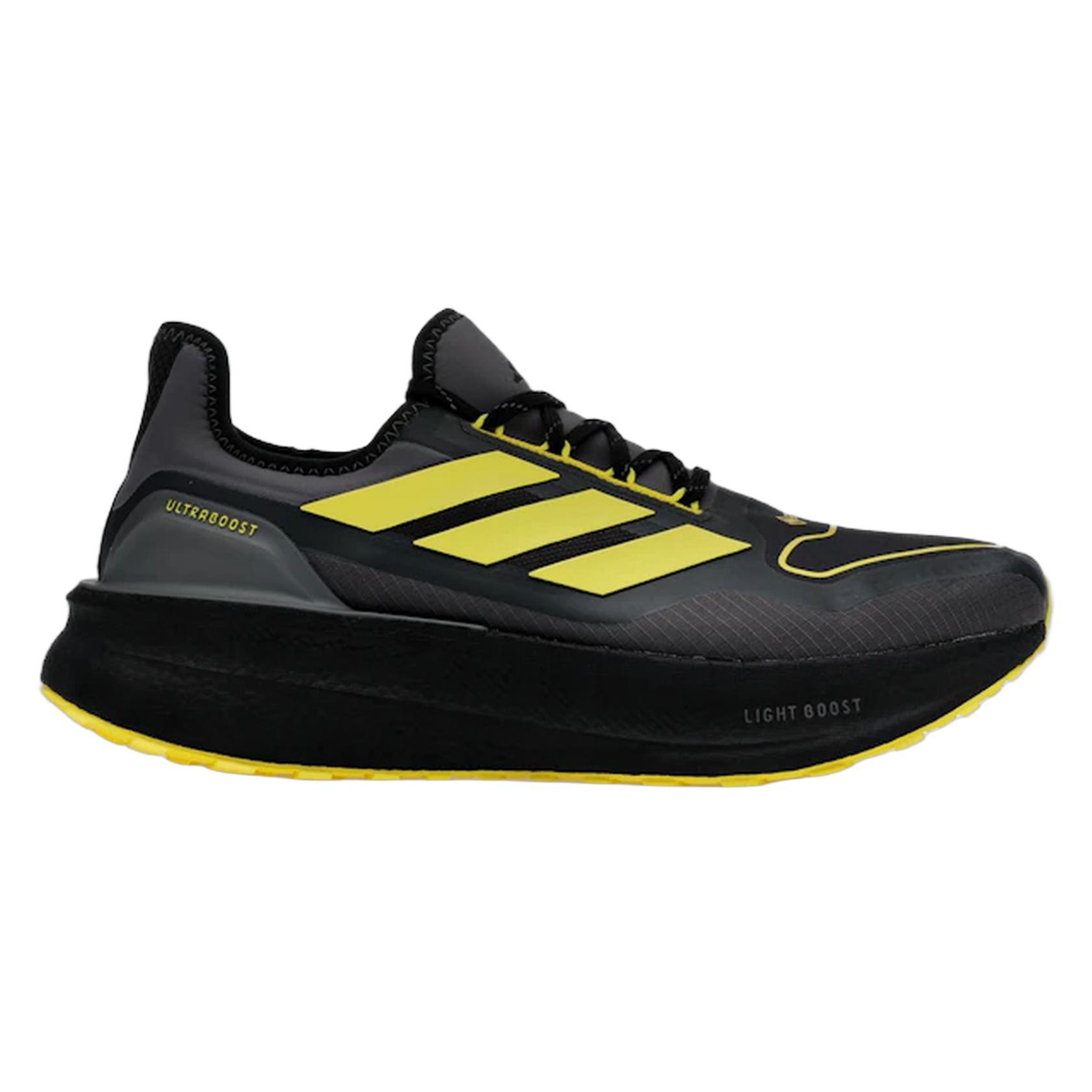adidas Ultra Boost 5 Gore-Tex Carbon Black Grey Yellow JI3242