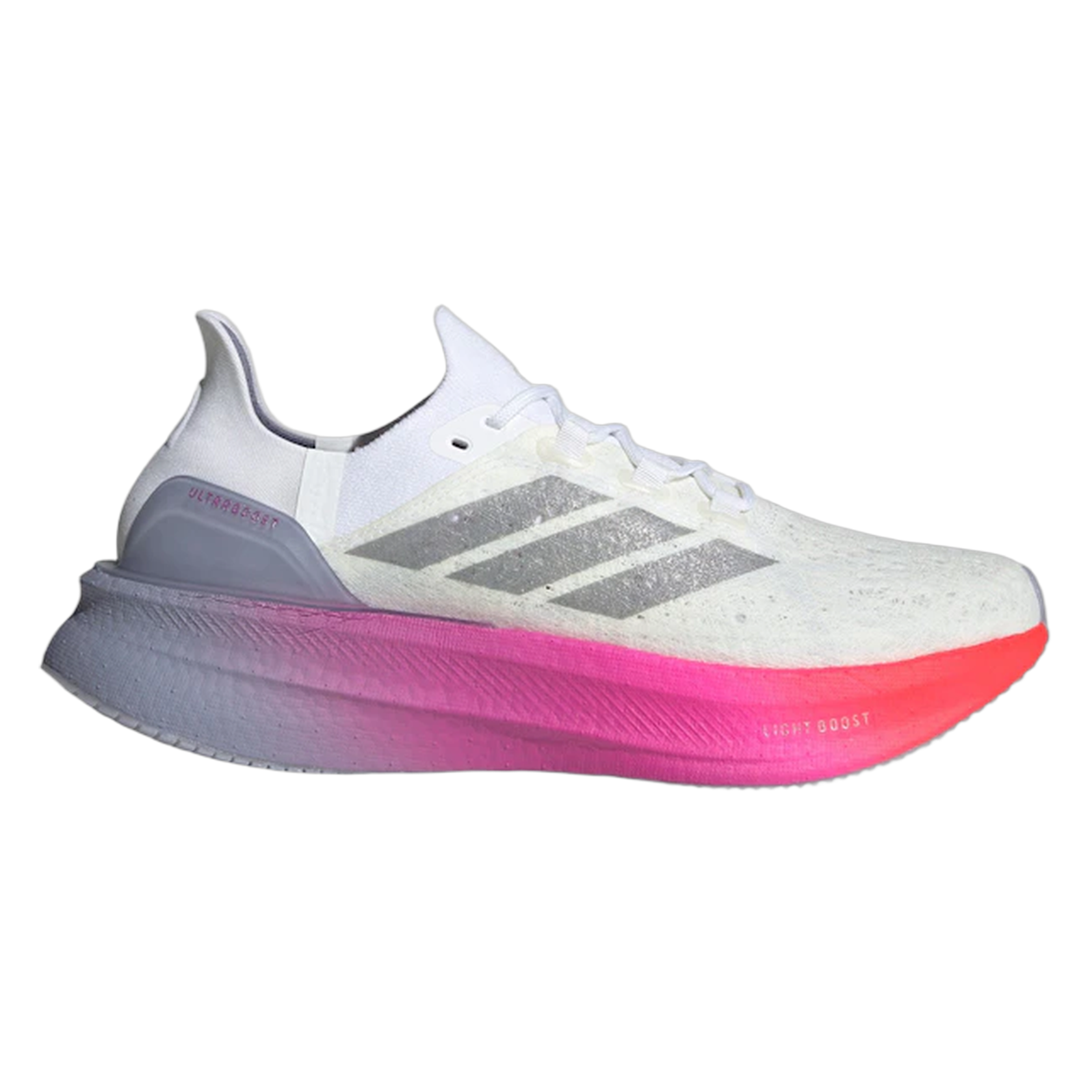 adidas Ultra Boost 5 Strung White Glory Grey Lucid Red (W) JR2572
