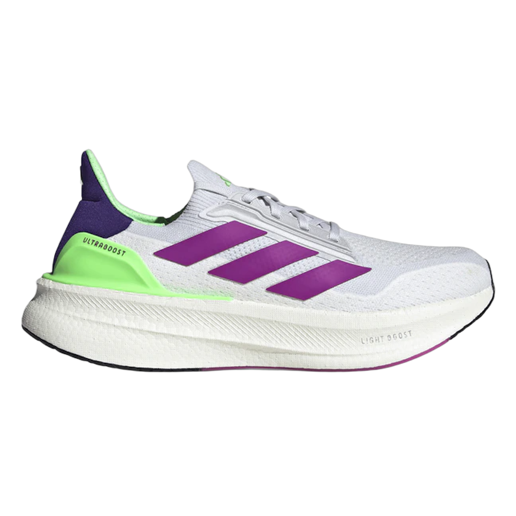 adidas Ultra Boost 5X Grey Purple Burst Lime Burst JQ8082