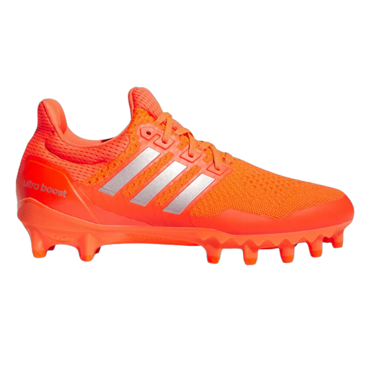 adidas Ultra Boost Football Cleats Solar Red Silver Metallic JP7411
