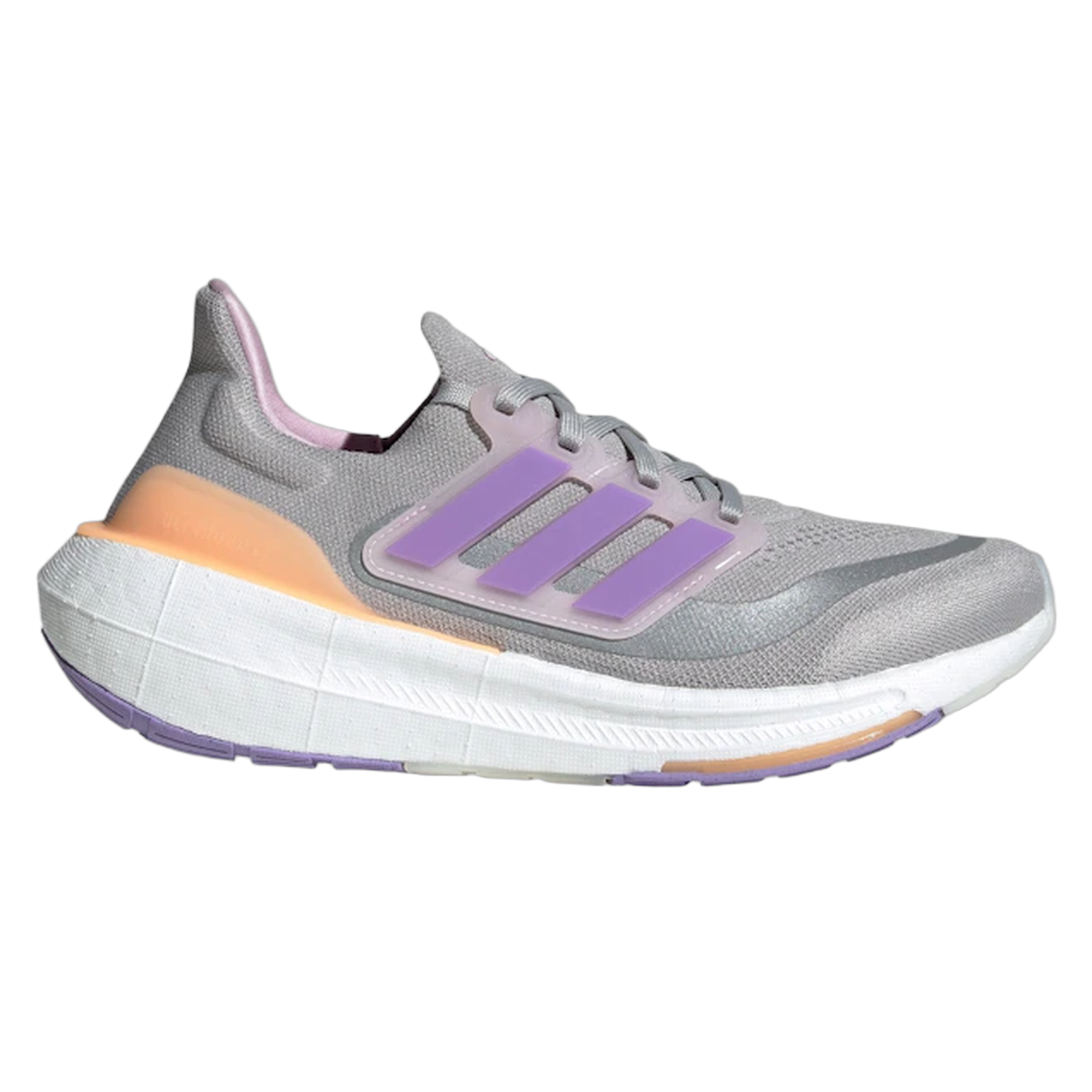 adidas Ultra Boost Light Grey Violet Fusion Acid Orange (W) IE1762