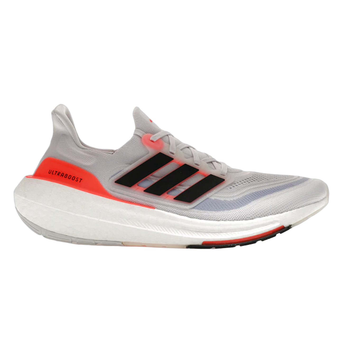 adidas Ultra Boost Light White Black Solar Red HQ6351