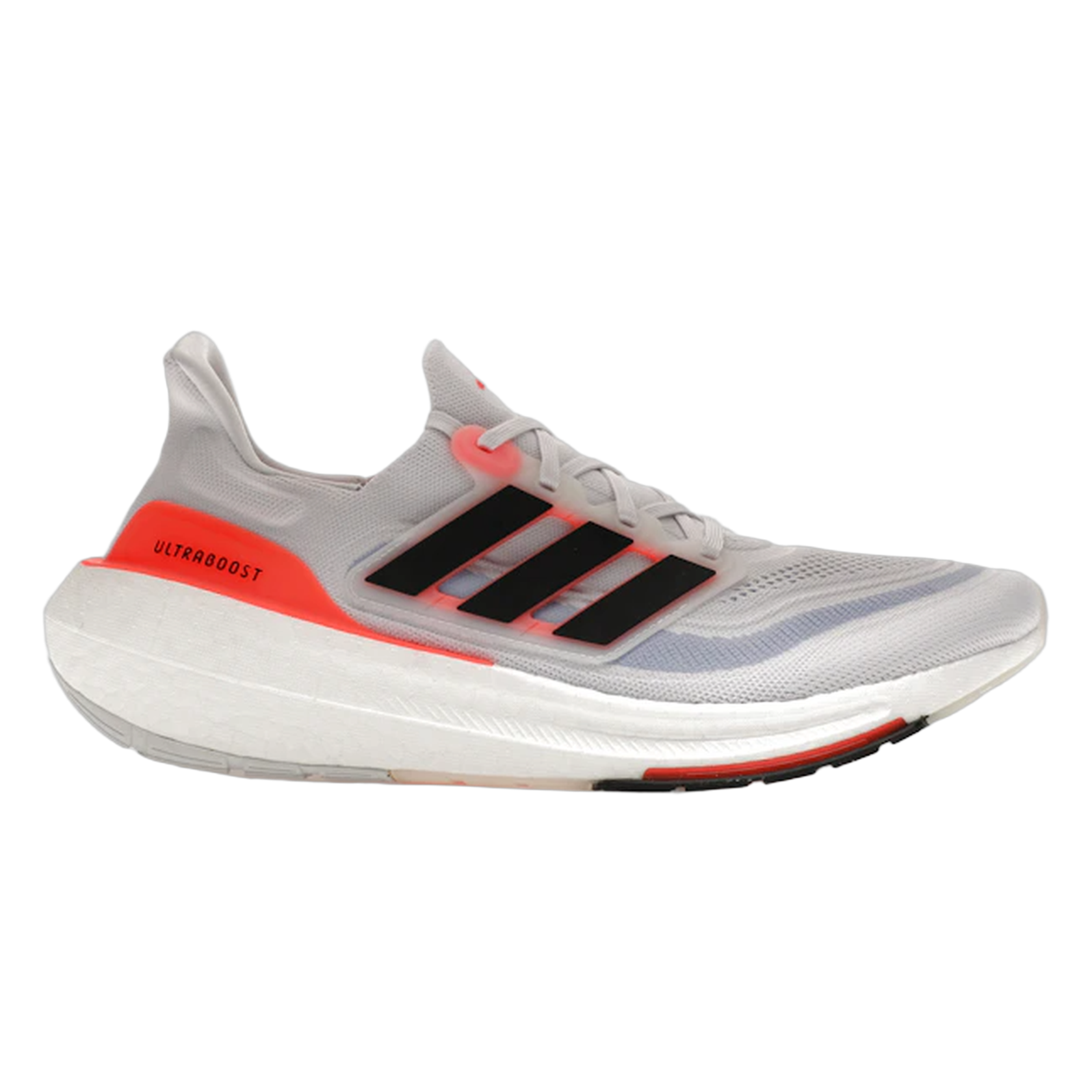 adidas Ultra Boost Light White Black Solar Red HQ6351