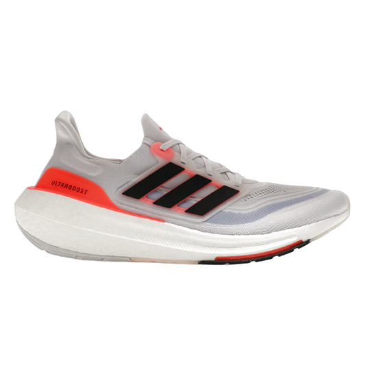 adidas Ultra Boost Light White Black Solar Red HQ6351
