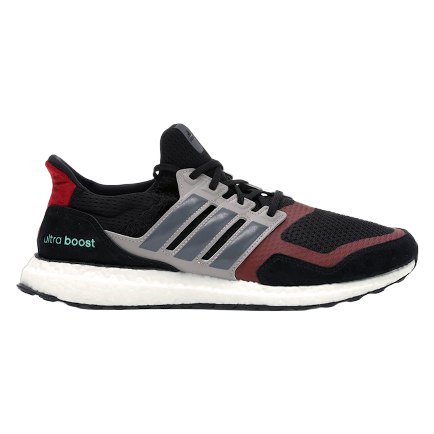 adidas Ultra Boost S&L Black Grey Power Red EF0724