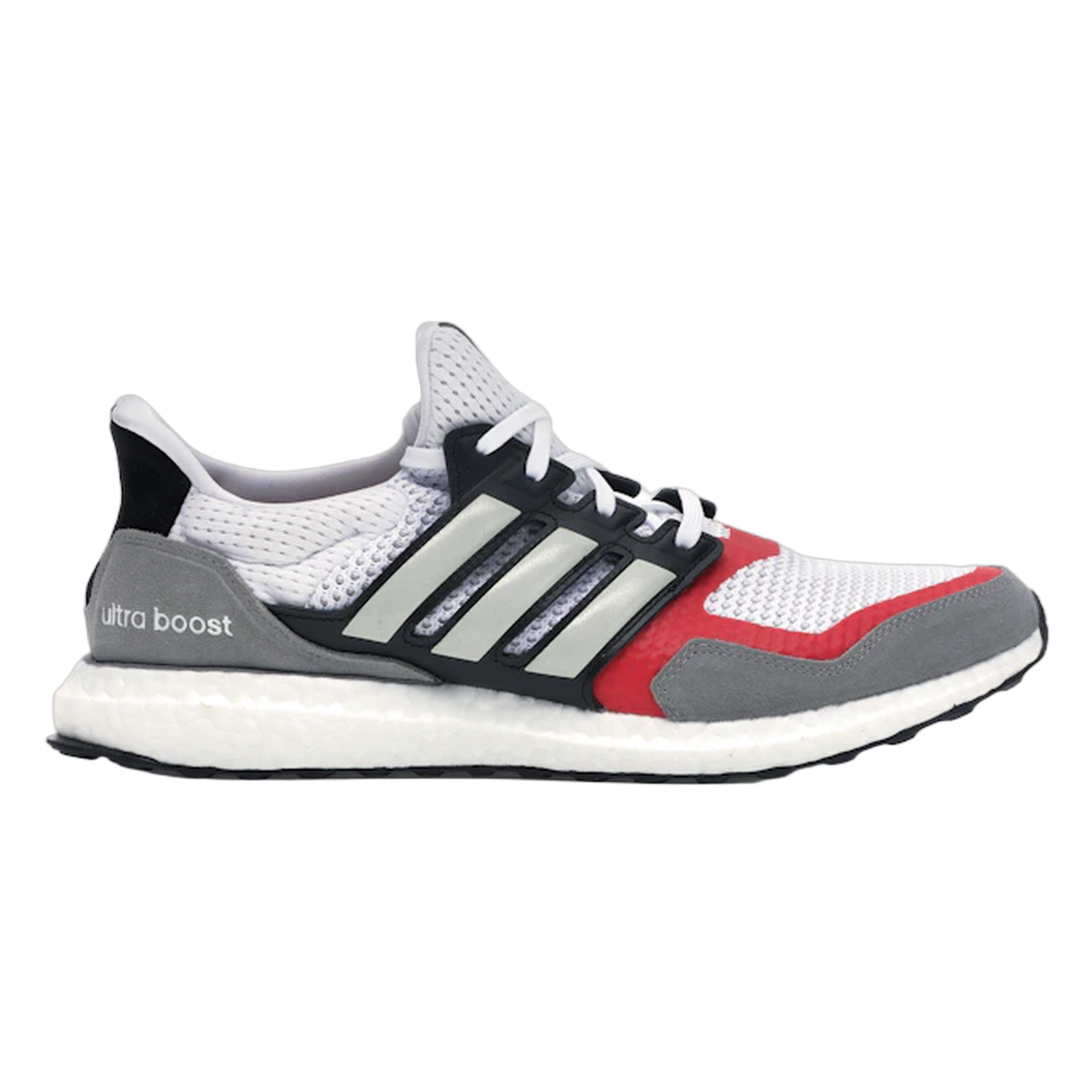 adidas Ultra Boost S&L White Grey Scarlet EF2027
