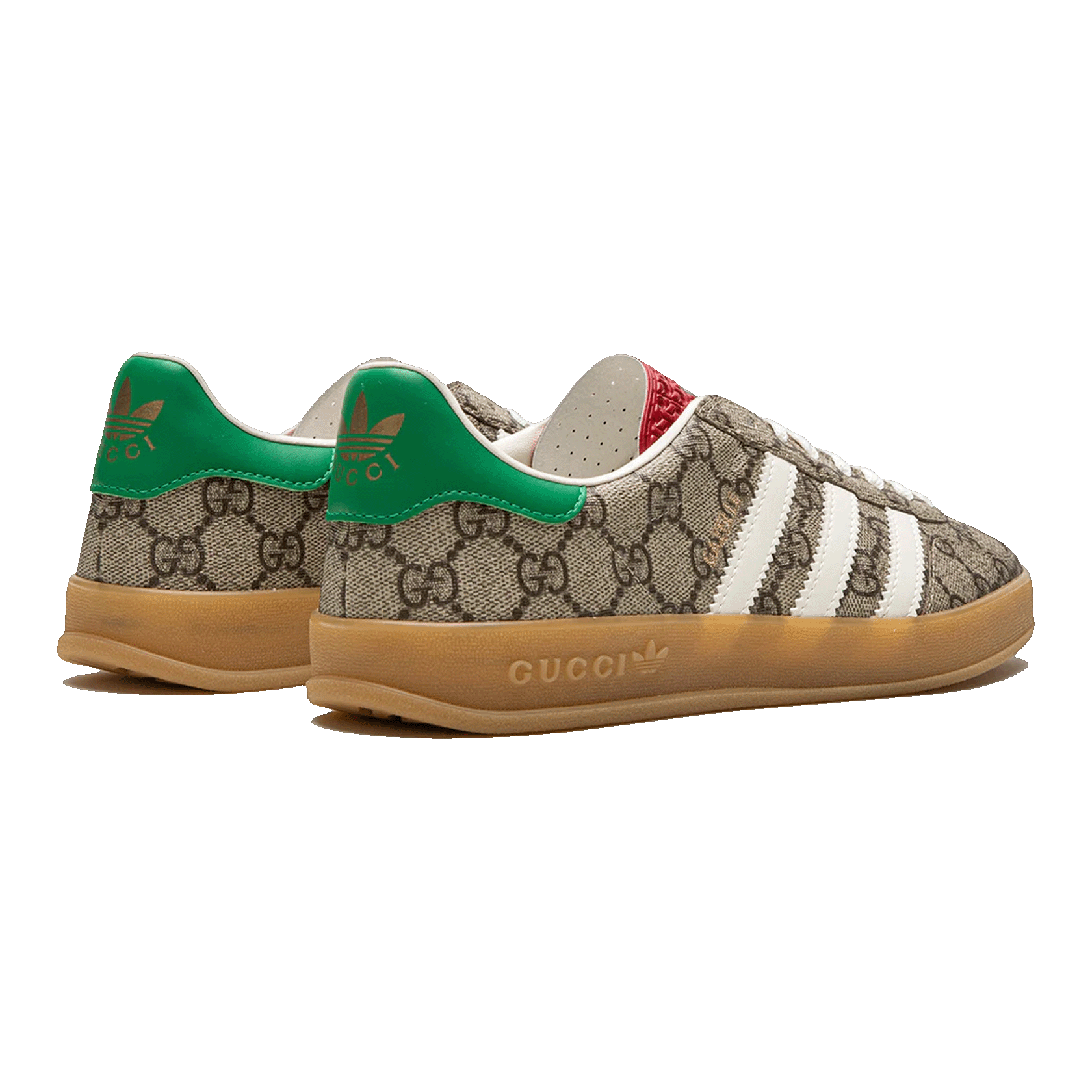 adidas x Gucci Gazelle Beige GG Monogram Back IE2262/715222 FAAR3 9751