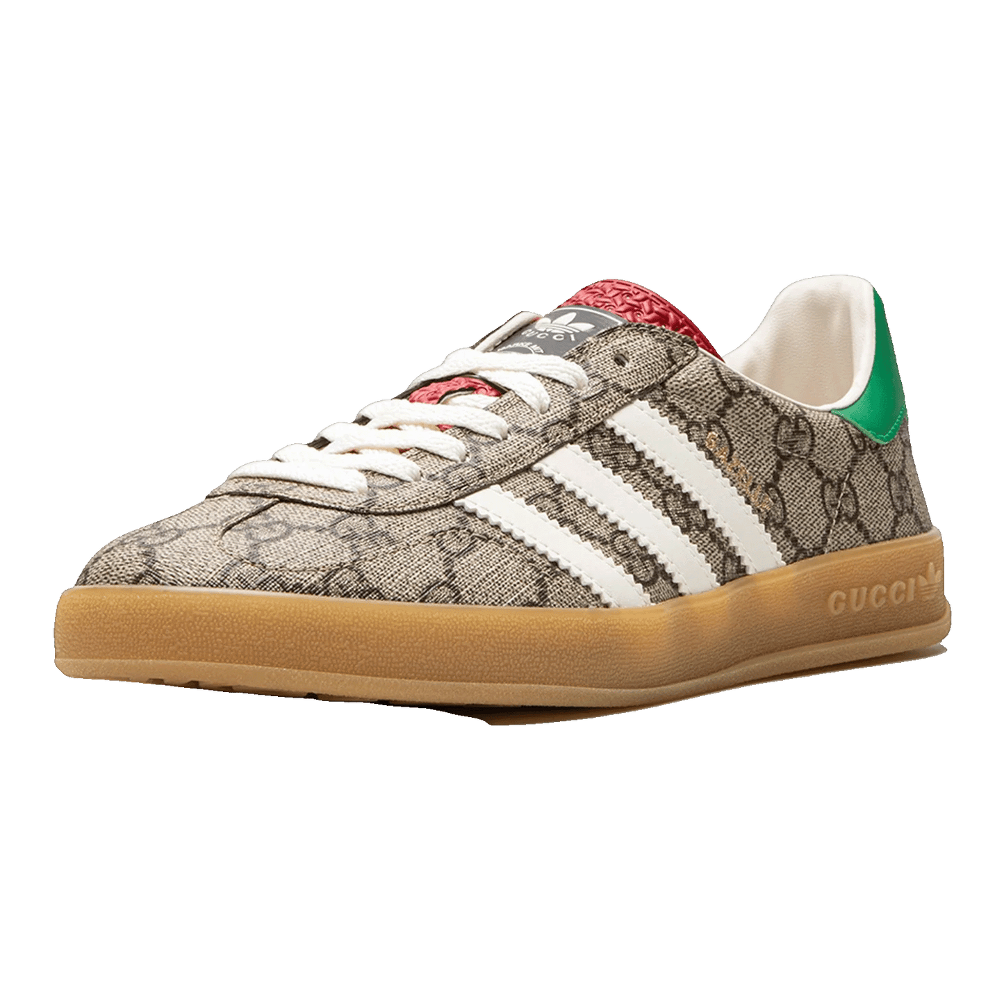 adidas x Gucci Gazelle Beige GG Monogram Side IE2262/715222 FAAR3 9751