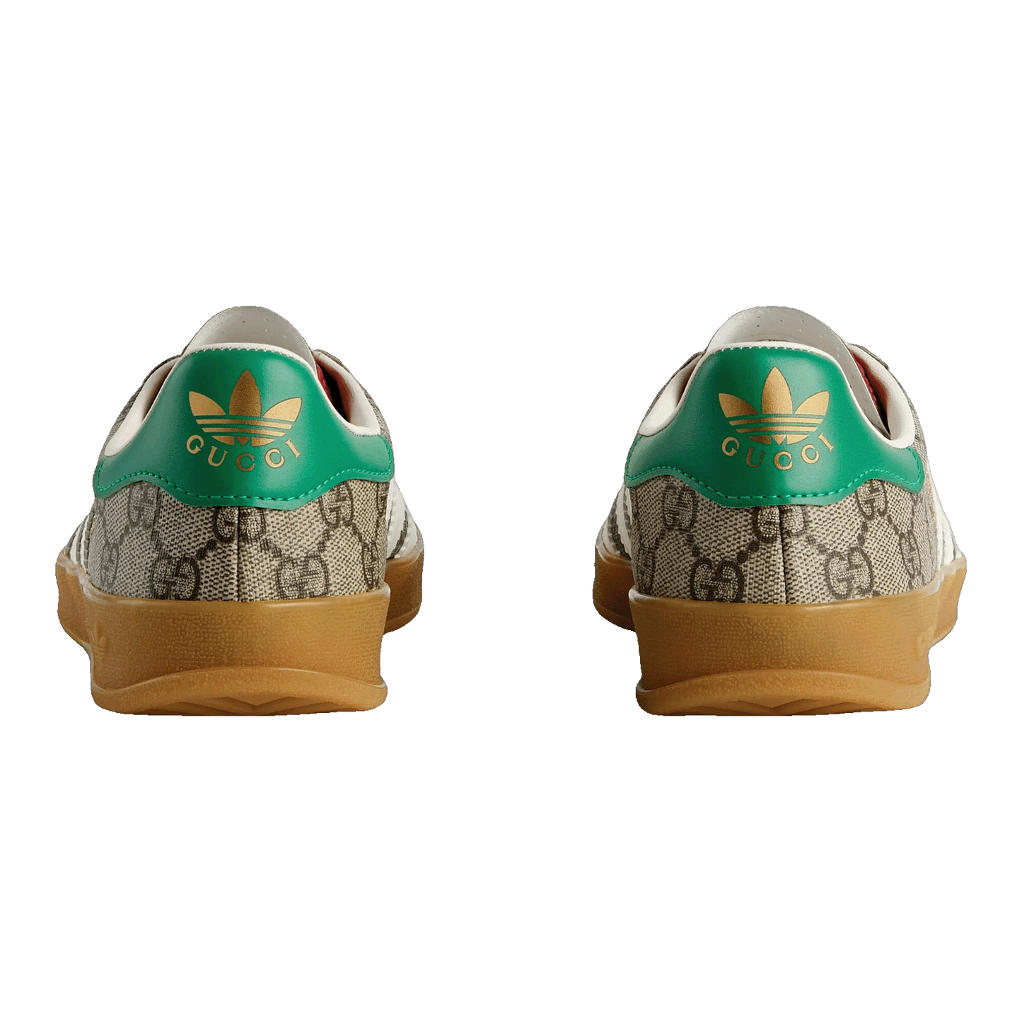adidas x Gucci Gazelle Beige GG Monogram (W) Back IE4796