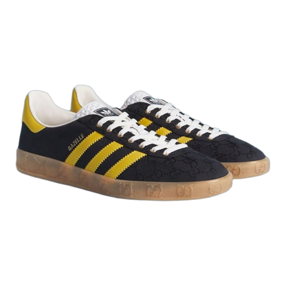 adidas x Gucci Gazelle Black GG Monogram Side IE2264