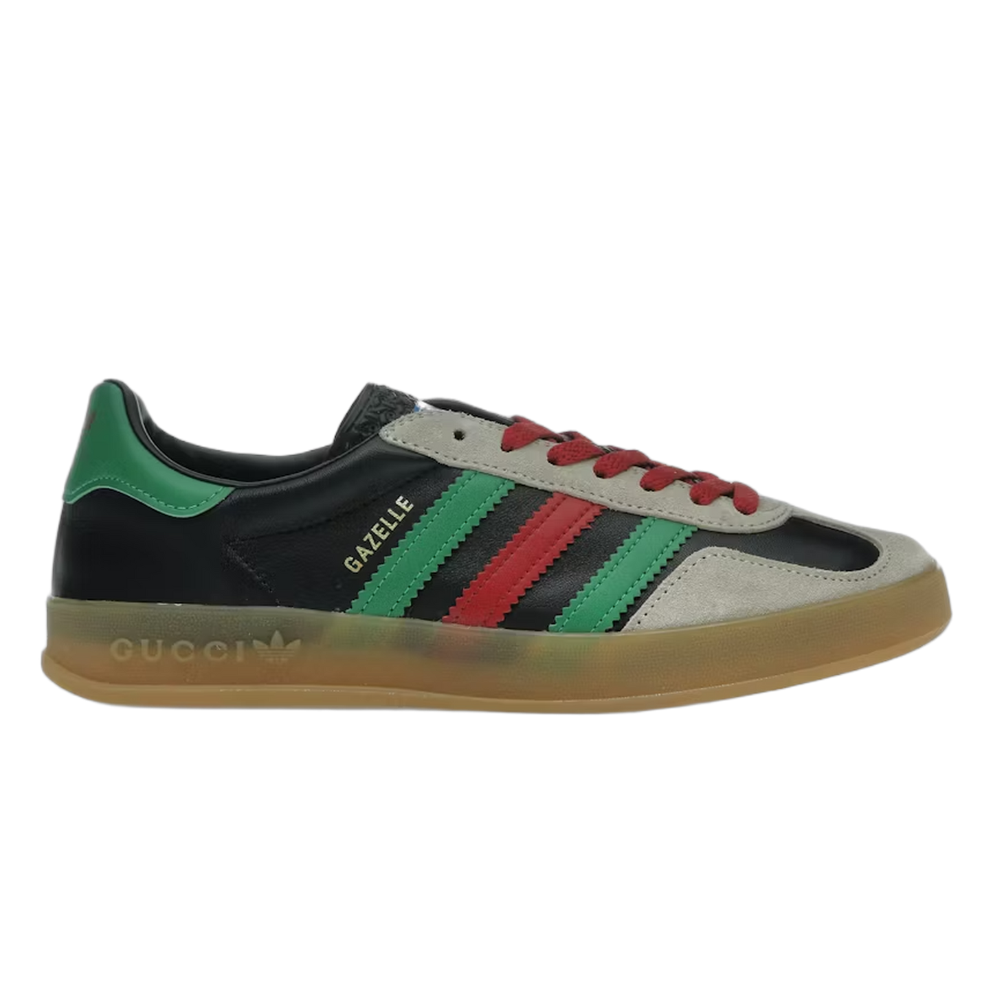 adidas x Gucci Gazelle Black Green Red 726487 AAA43 9549