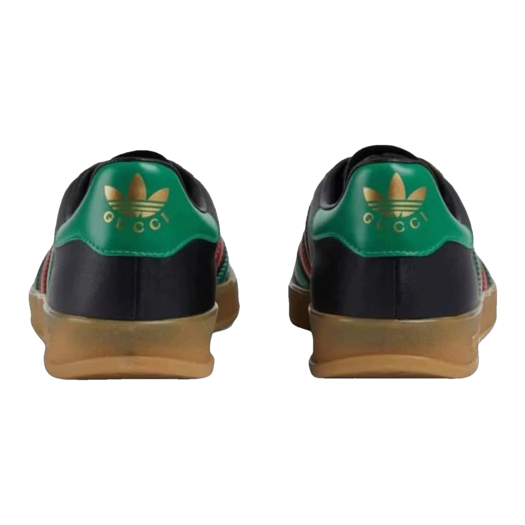 adidas x Gucci Gazelle Black Green Red Back 726487 AAA43 9549
