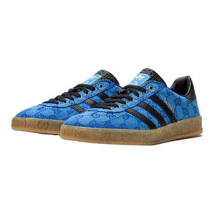 adidas x Gucci Gazelle Blue GG Monogram Side IE2265/737967 FAAW3 4349