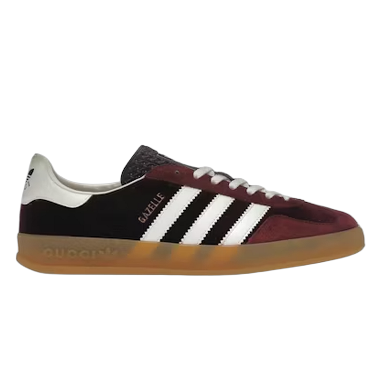 adidas x Gucci Gazelle Burgundy Velvet 707848 9STU0 6160