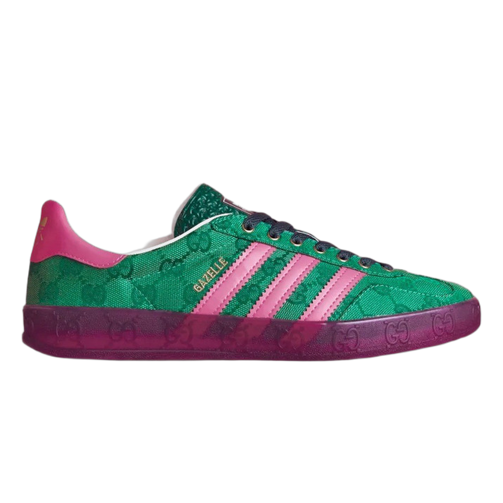 adidas x Gucci Gazelle Green GG Monogram (W) IE4795