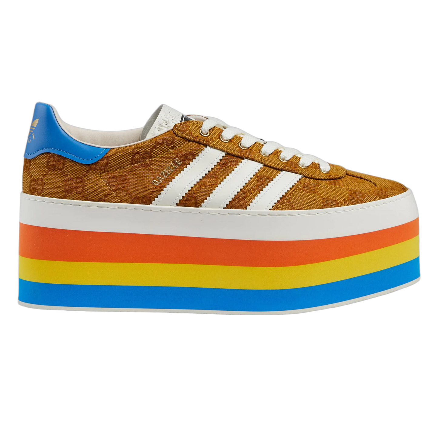 adidas x Gucci Gazelle Original GG Multicolor Platform (W) 707873_UWV20_7163