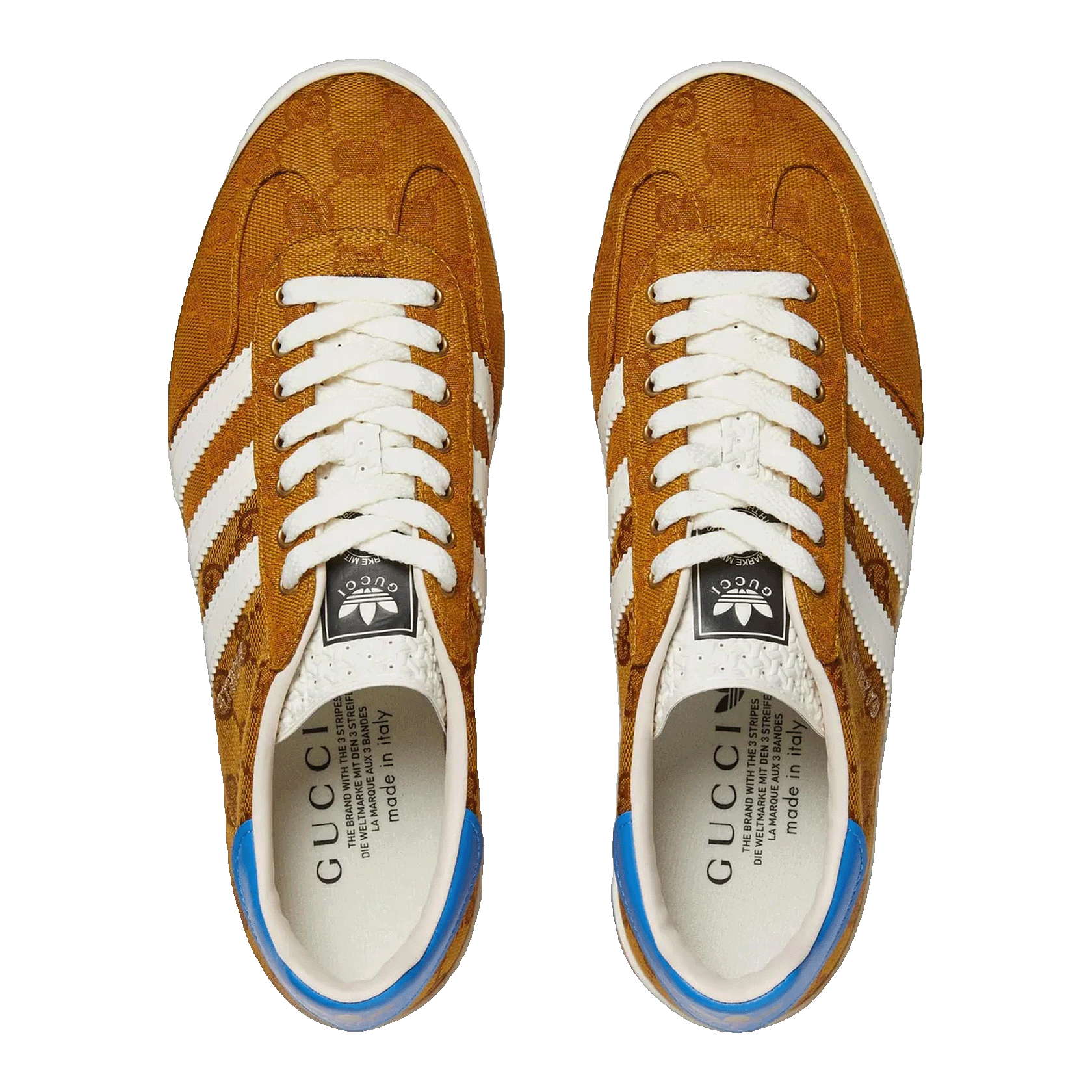 adidas x Gucci Gazelle Original GG Multicolor Platform (W) Oben 707873_UWV20_7163