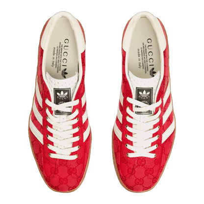 adidas x Gucci Gazelle Original GG Red Oben