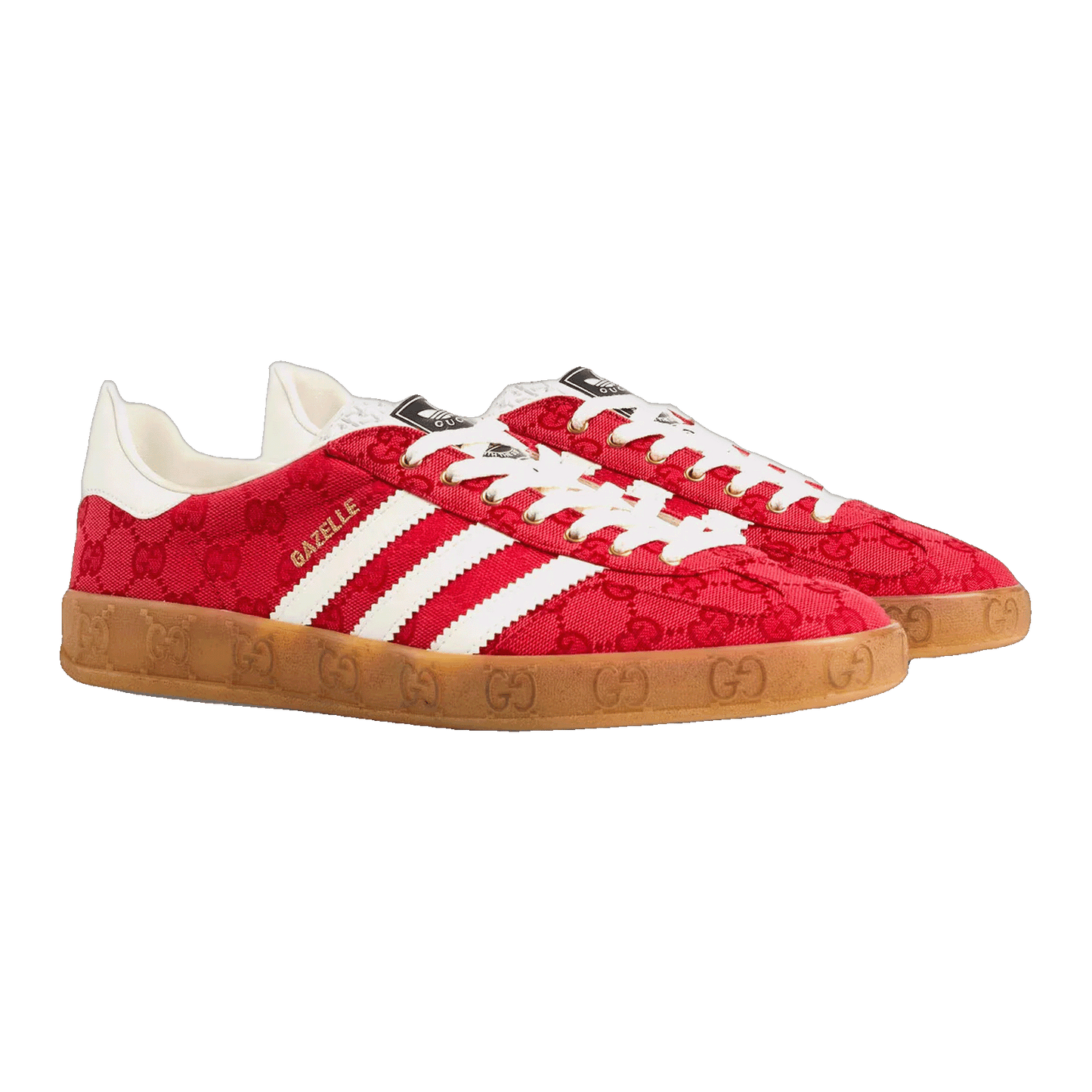adidas x Gucci Gazelle Original GG Red Side 737967 FAAW3 6451