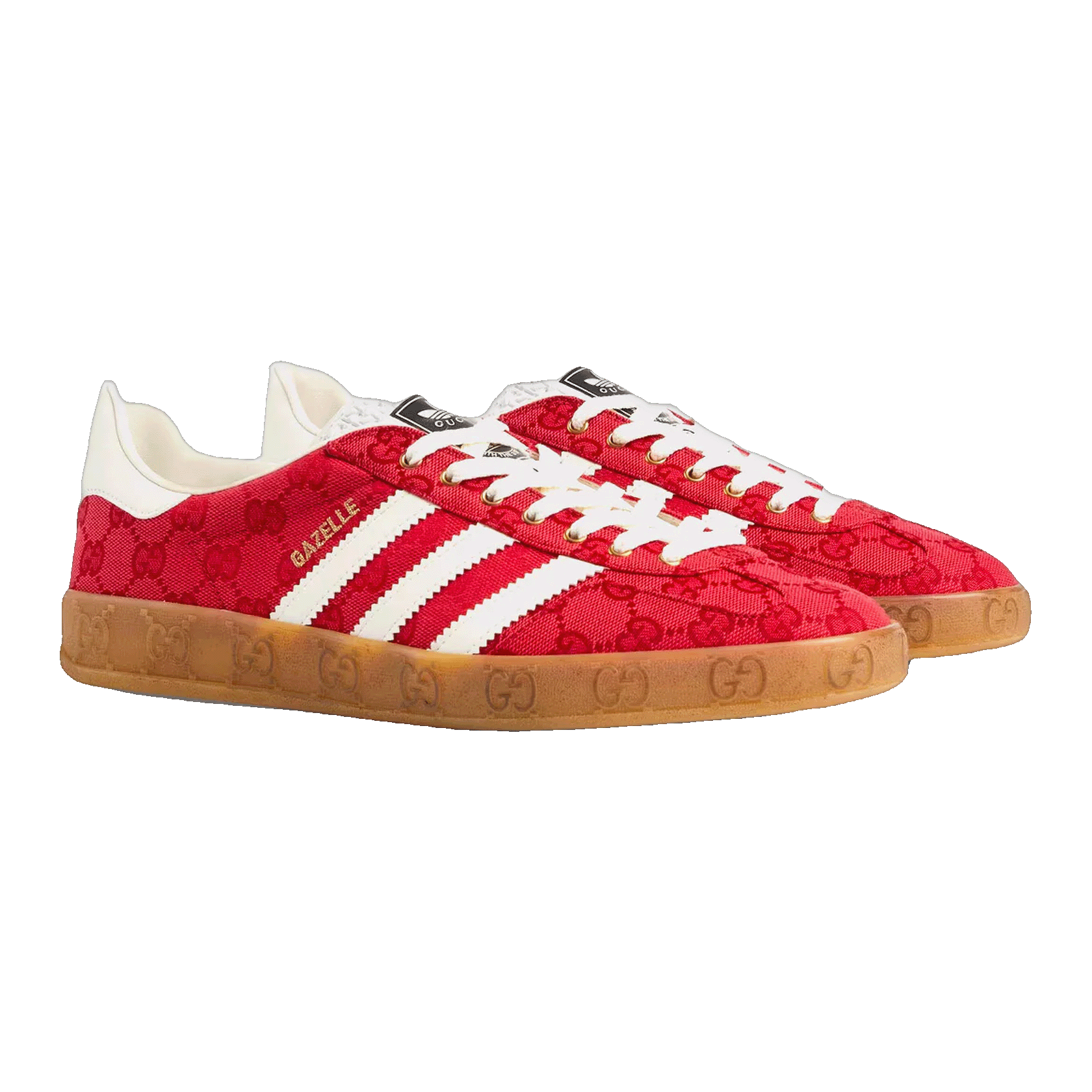 adidas x Gucci Gazelle Original GG Red Side 737967 FAAW3 6451