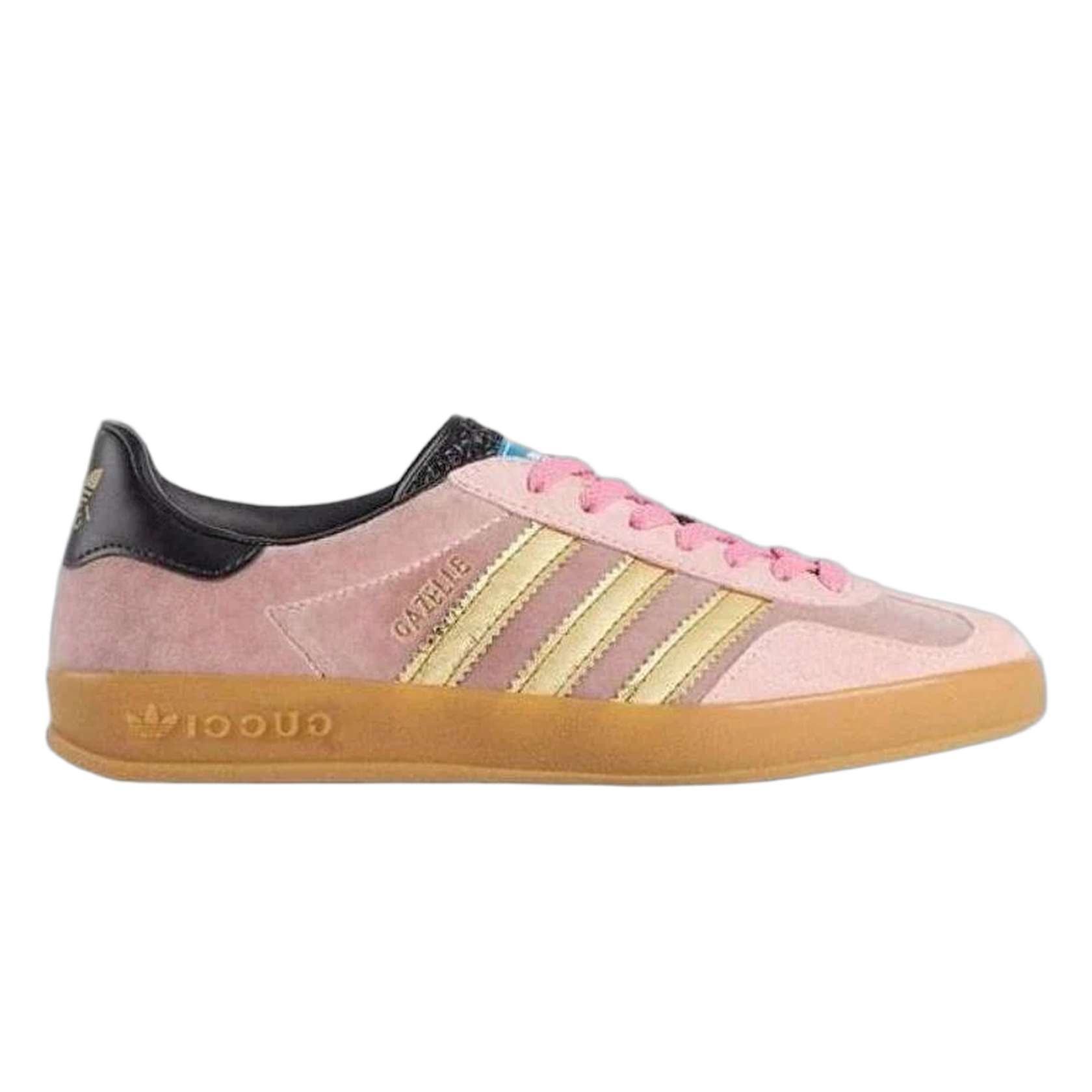 adidas x Gucci Gazelle Pink Velvet (W) 707864 FAAQX 5741