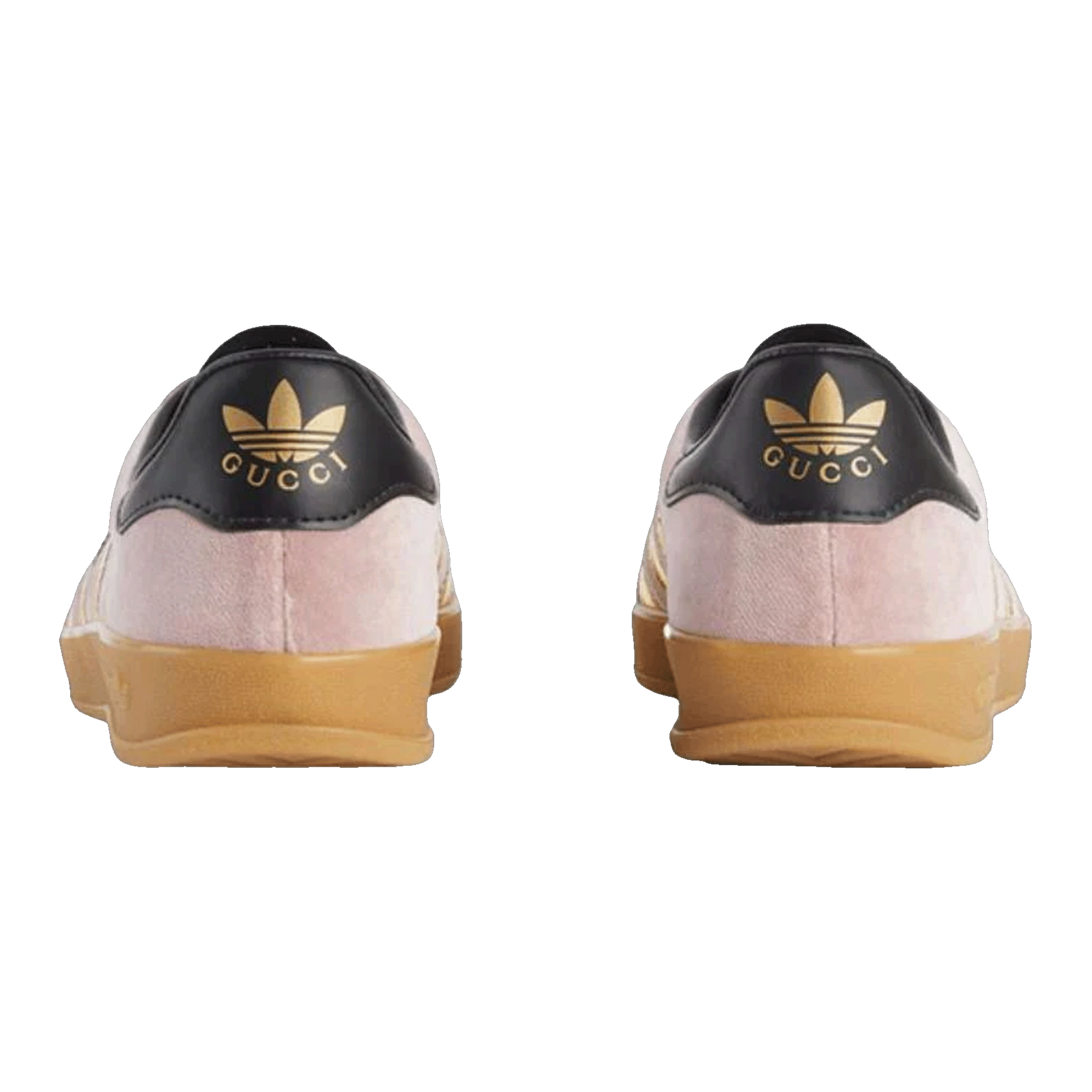 adidas x Gucci Gazelle Pink Velvet (W) Back
