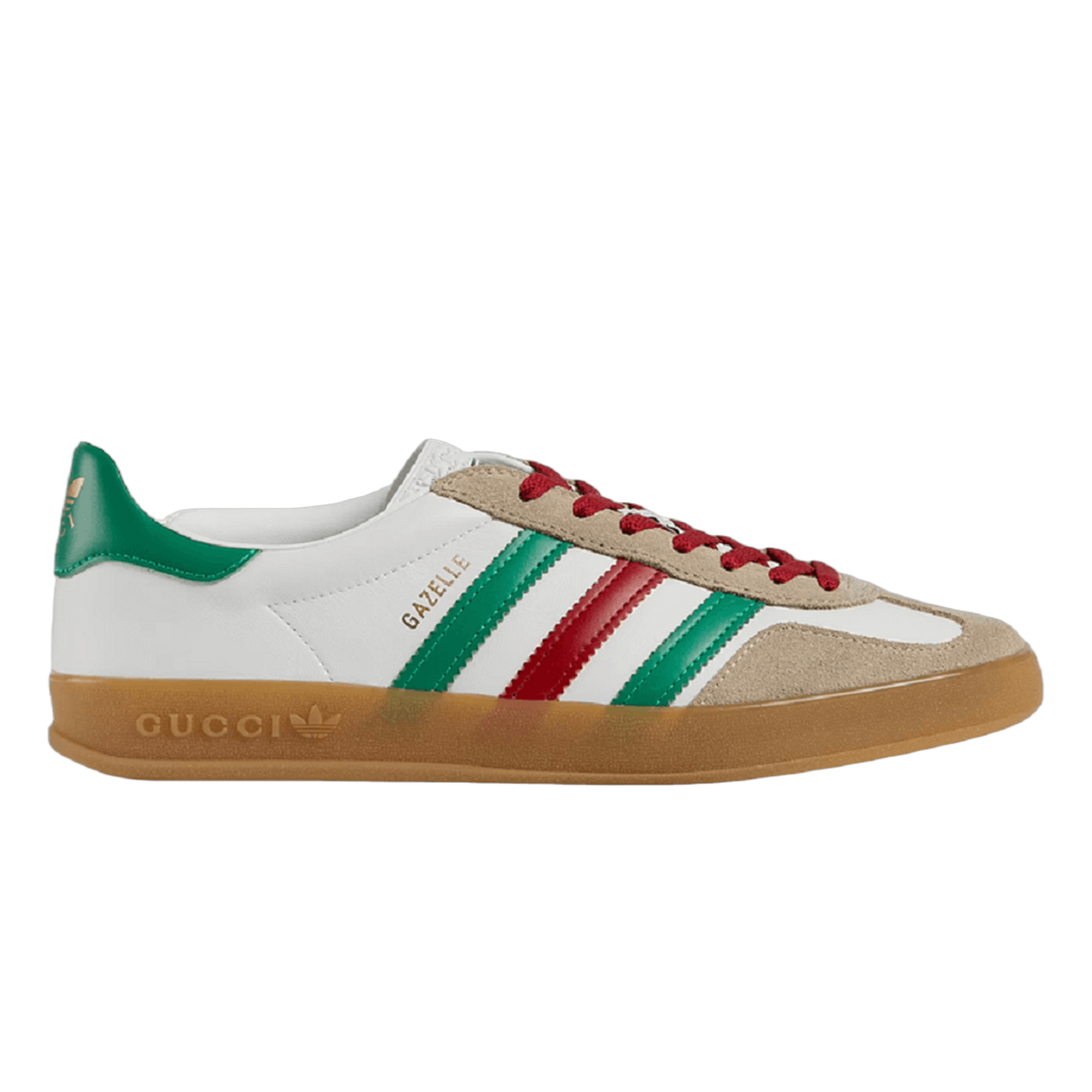 adidas x Gucci Gazelle White Green Red 726487 AAA43 9547