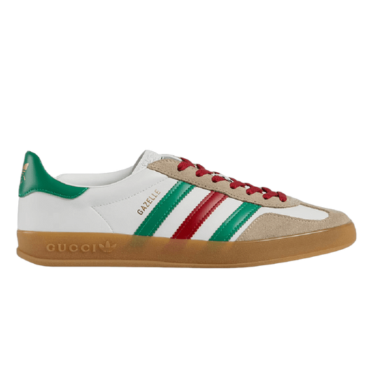 adidas x Gucci Gazelle White Green Red 726487 AAA43 9547