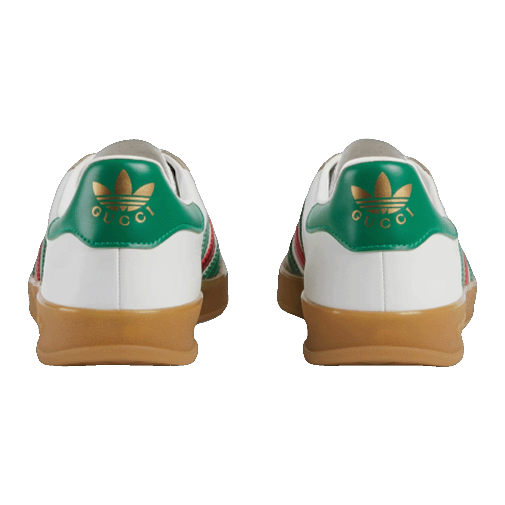 adidas x Gucci Gazelle White Green Red Back 726487 AAA43 9547