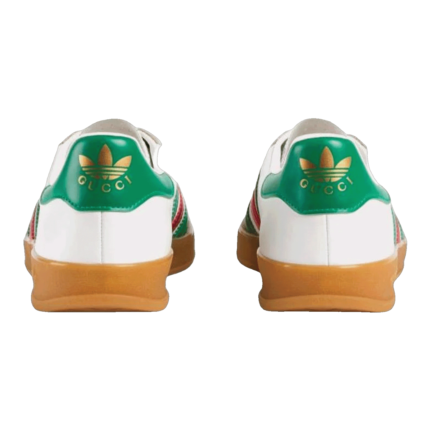 adidas x Gucci Gazelle White Green Red (W) Back